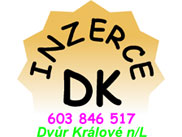 Inzerce DK - 603 846 517