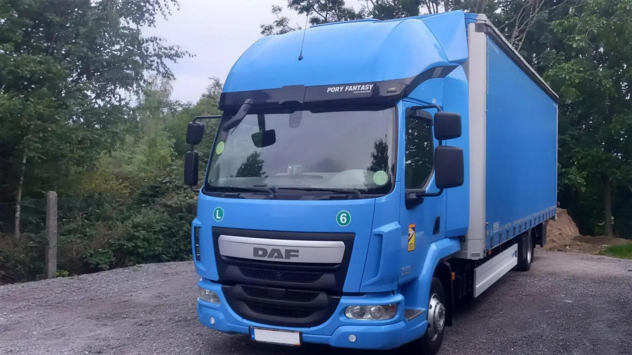 DAF od 25–55 m³ — stěhování firem